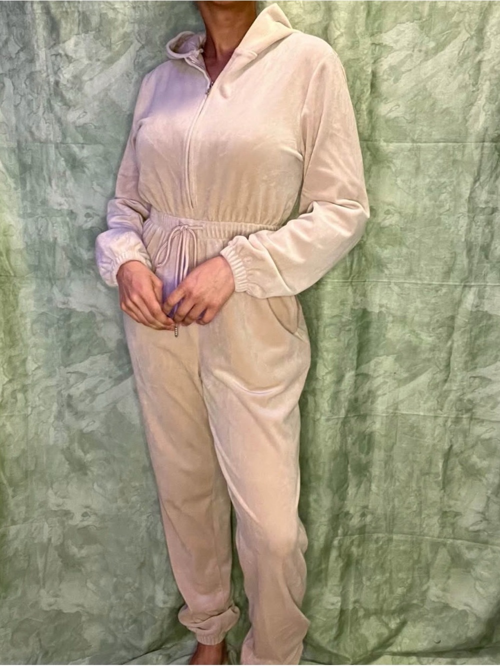 Tan Fuzzy Forever 21 Long Sleeve Jumper